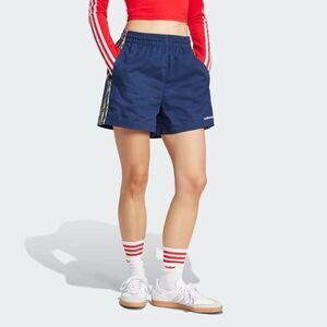 Adidas Originals X Liberty London Floral Striped Shorts Blue Women's S JC7777 LE